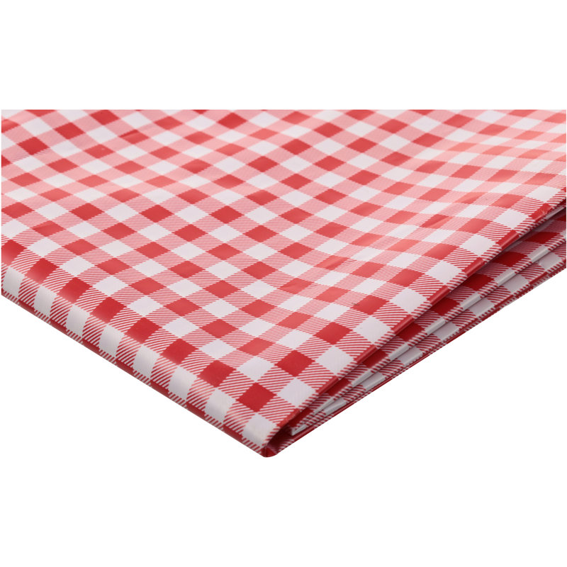 Coghlan's Heavy Weight Red Vinyl Picnic Tablecloth 54" x 72"