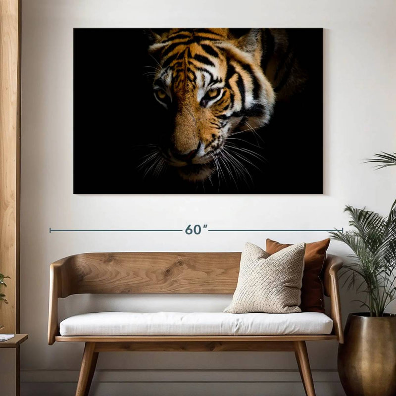 Brampt Sumatran Tiger, 34" H x 51" W