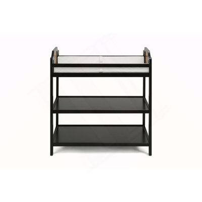Brees Changing Table Black/Brownstone
