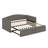 Daybed With Extended Pop Up Trundle, Upholstered Sofa Bed Daybed, Space-Saving To  Design,  For Guest Room, Velvet-145291589