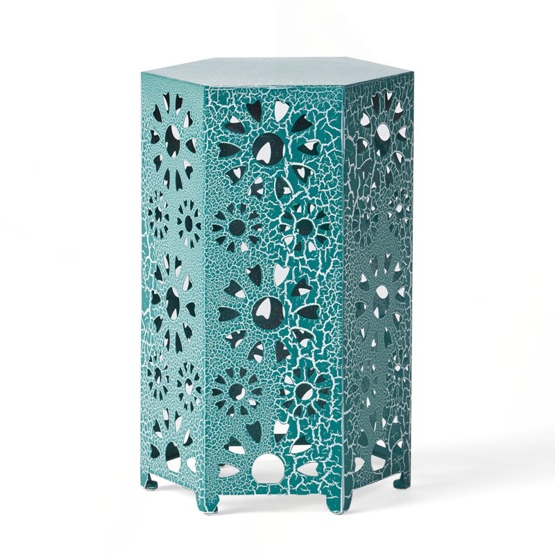 14" Side Table, Teal