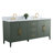 72'' Double Bathroom Vanity with Engineered Marble Top-94811311-94811313