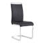 Ensemble de salle à manger 3 pièces avec chaises en porte-à-faux en similicuir-130462801-130462804-130462808
