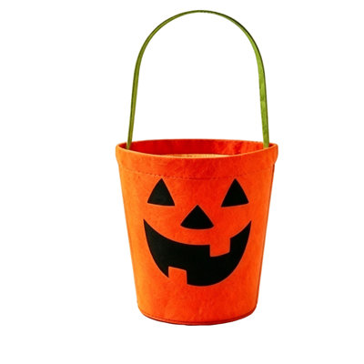 Décorations d'Halloween, seau à gâteries portatif pour fêtes d'Halloween