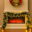 270cm Lighted Faux Garland with Lights