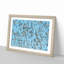 Snow Geese in Flight in Abstract - Picture Frame Graphic Art Print-55725773-55725776