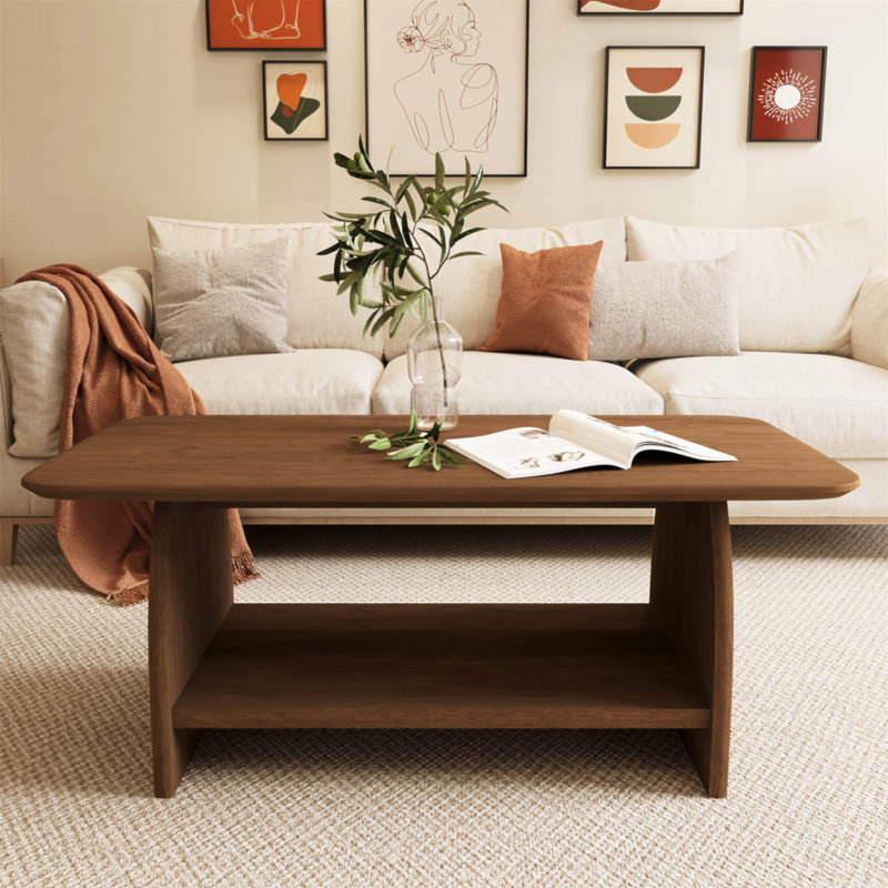 Table basse Modern, Brun