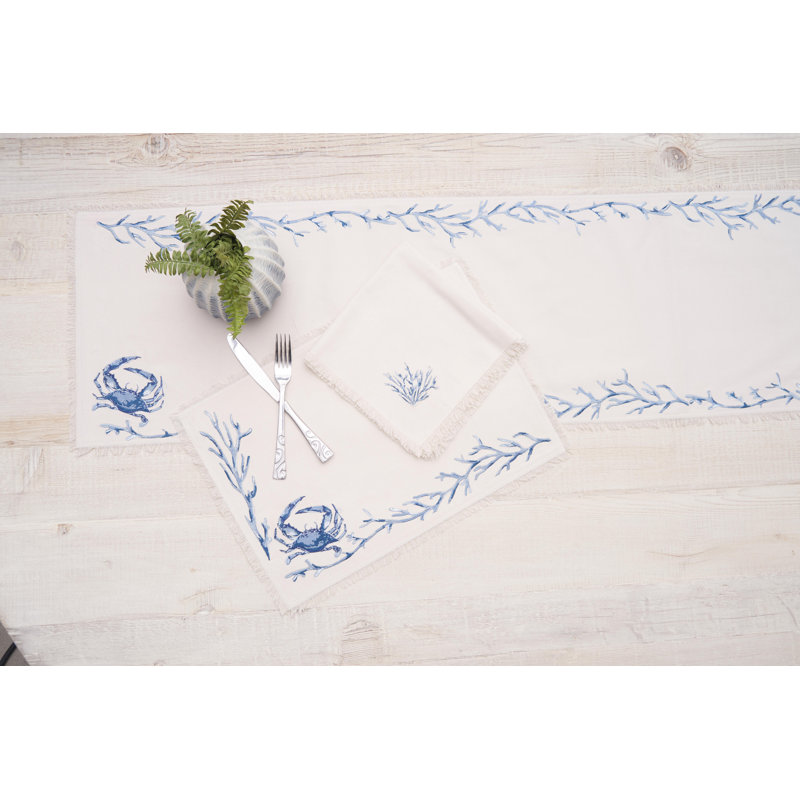 Blue Coral Bay Table Runner