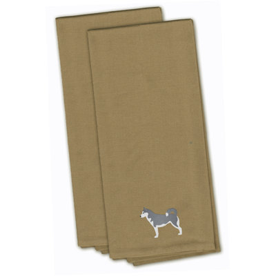 Cotton Embroidered Tea Towel Kitchen Towel