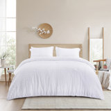 Seersucker seven-piece quilt set