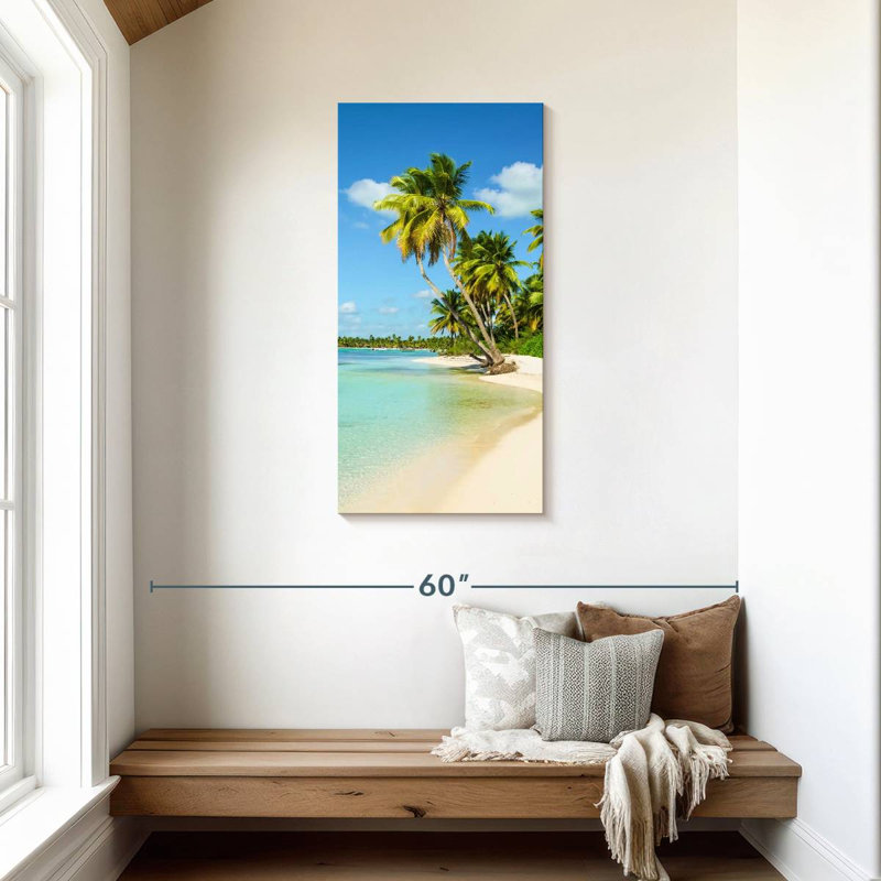 Dazzling Caribbean Henninger, 42" H x 21" W