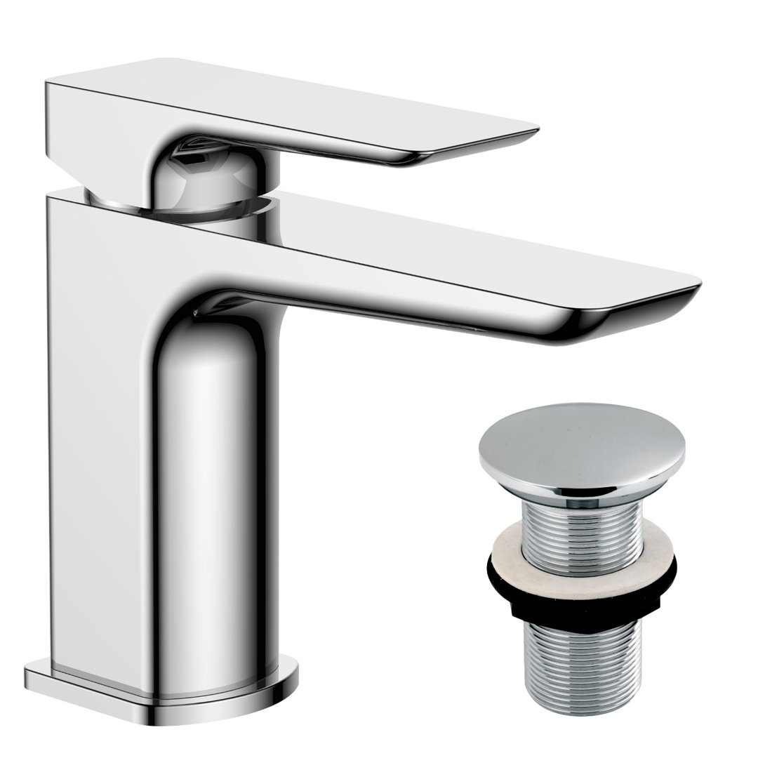 Zella Mono Basin Mixer with Waste