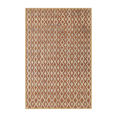 Tapis brun/beige/gris contemporaine