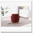 Swivel Barrel Chair with Gold Stainless Steel Base-709048286