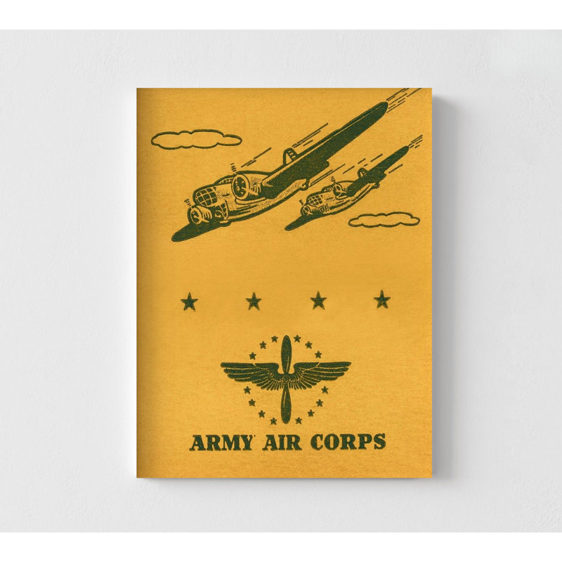 «Army Air Corps» par Retrotravel, idée de cadeau de bienvenue pour ancien combattant, décoration murale de bureau de mari de l’armée, idée de fête de retraite pour papa