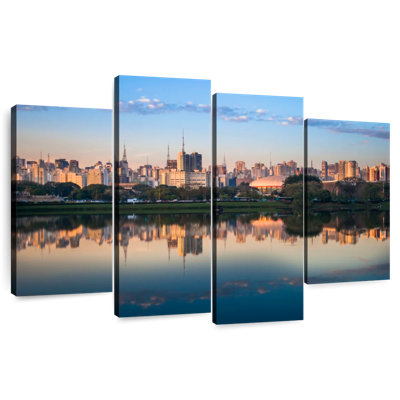 Sireci Sao Paulo Skyline Reflection