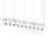 Suspenders® 10 - Light LED Chandelier