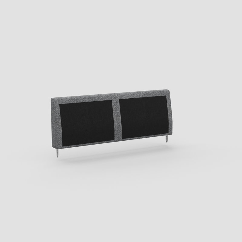 Pull-out bed back frame