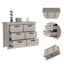 Commode 6 tiroirs Ceazia-1833977835