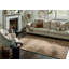 Wool Floral Area Rug in Brown/Ivory-76019339