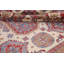 Tapis ivoire noué à la main de conception unique 7 pi 9 po x 10 pi 2 po