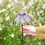 Recycled Metal Echinacea Flower Garden Stake Decoration