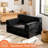 Boneless 22.64" Upholstered Sleeper Sofa Free Combination Sofa Chair Indoor,Plush Chair For Living Room,Green-735974019