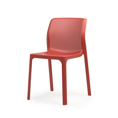 Cordovano Stackable Outdoor Patio Dining Side Chair with Cushion