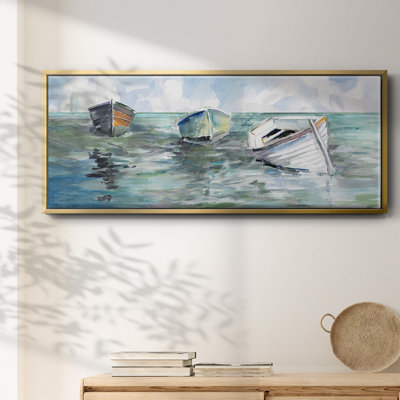 «Caught at Low Tide I», reproduction d'art sur toile