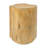 Irregular MGO End Table, 2-in-1 Split Design Accent Side Table, Natural Color, Indoor Outdoor Patio & Living Room-545397252