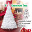 Arbre de Noël artificiel pin blanc-486524165