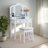 Vanity Make Up Table And Stool Set, Bedroom Vanity-1615348398