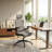 Heavy Duty Ergonomic Desk Office Chair, High Back Home Computer Chair With Headrest  And Adjustable Swivel 3D Armrests For Comfort  Adjustable Lumbar Supports Up To 350Lbs-1308965659-1308965652