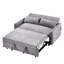 Lit gigogne escamotable avec 2 coussins réglables, poches de rangement, poches et coussins de soutien-170360272