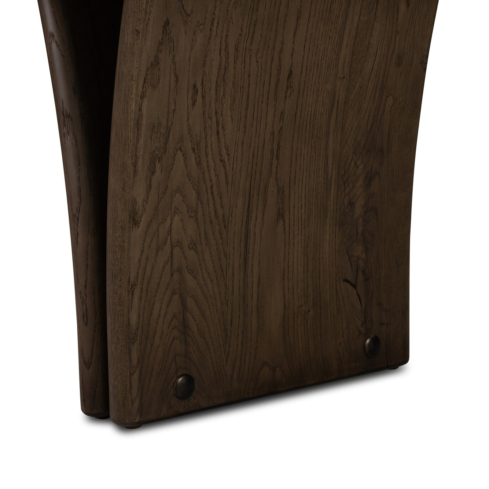 Jovian 96" Oak Dining Table, Gray Reclaimed French Oak
