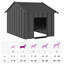 Gonen Galvanised Steel Dog House-1521198483-1521198477