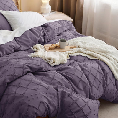 Bedsure Embroidery  Home Bedding Duvet Cover