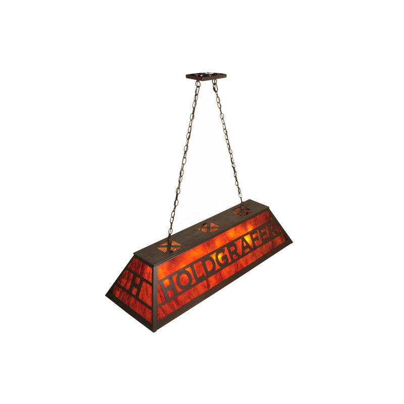 Luminaire suspendu 47 po L 47,75 po