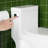 Water 1.28 Toilet, Elongated Comfort Design, Seat, 1000 Gram Flushing Score, Glossy White 003S, Bathroom Floor Mounting Side- Comfortable Height, Mount