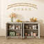 Buffet à panneau cannelé Designer Modern-286602722
