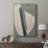 Paper Slice IV -Custom Wrapped Gallery Cavas