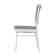 Parc Aluminum Outdoor Stacking Dining Side Chair with Cushion