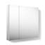 KOHLER Verdera Aluminum Double-Door Medicine Cabinet, Frameless with Adjustable Shelves, 34'' W x 30'' H