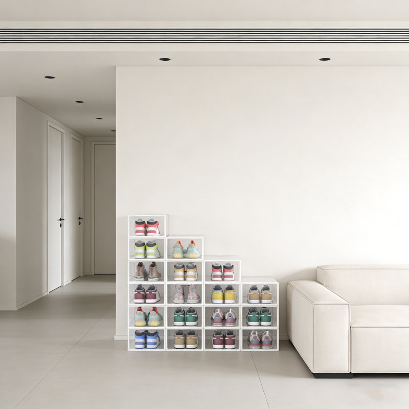 Stackable Shoe Storage Boxes