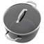 KitchenAid Hard-Anodized Induction Nonstick Stockpot with Lid, 8-Quart