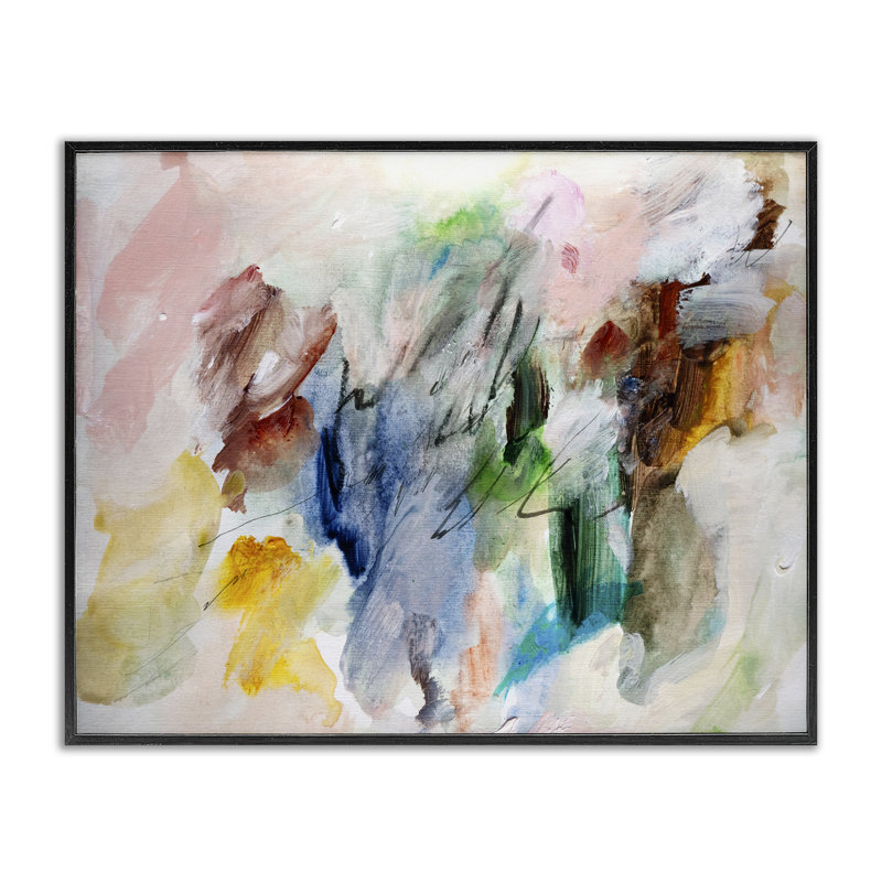Giclée encadrée par Earthy Pitter Patter, design par Gemma Bardot, H 11 po x l 14 po, Giclée encadrée noir minuit
