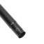 Black Aluminium Alloy, Resin Adjustable 3cm Bay Window Single Curtain Rod-1648345780