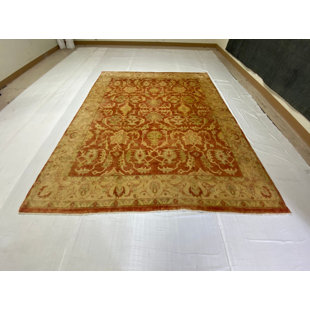 One-of-a-Kind 7'10" X 9'10" New Age Wool Area Rug in