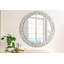 Huldar Glass Flat Wall Mirror