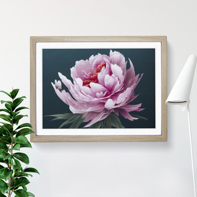 Marvellous Peony Flower - Single Picture Frame Painting